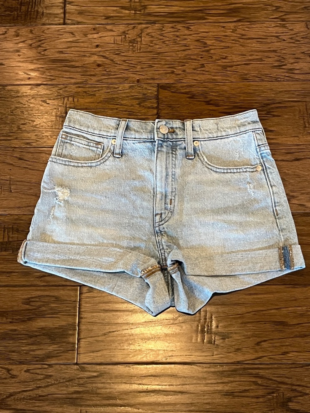 Madewell High Rise Denim Shorts Size 25